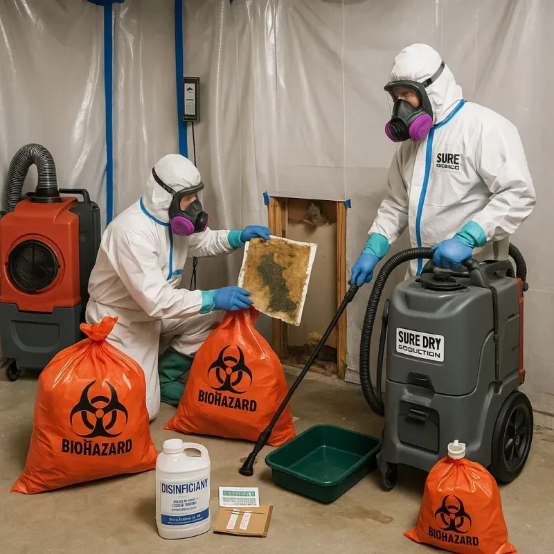 Contaminated Water Handling Protocols process in Saint Paul, TX