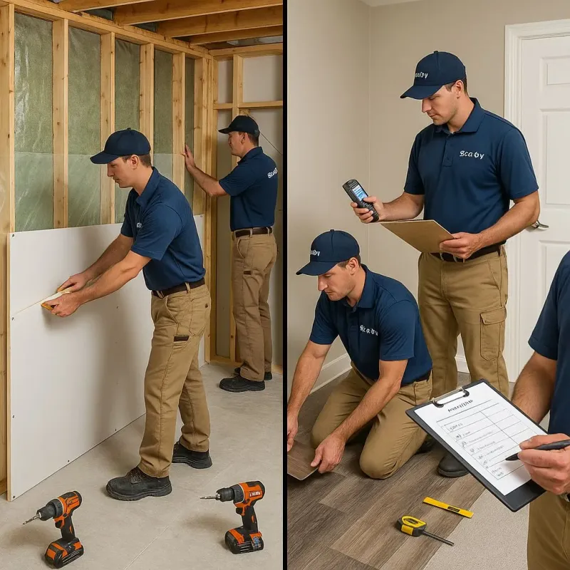 Repairs and Reconstruction process in Saint Paul, TX