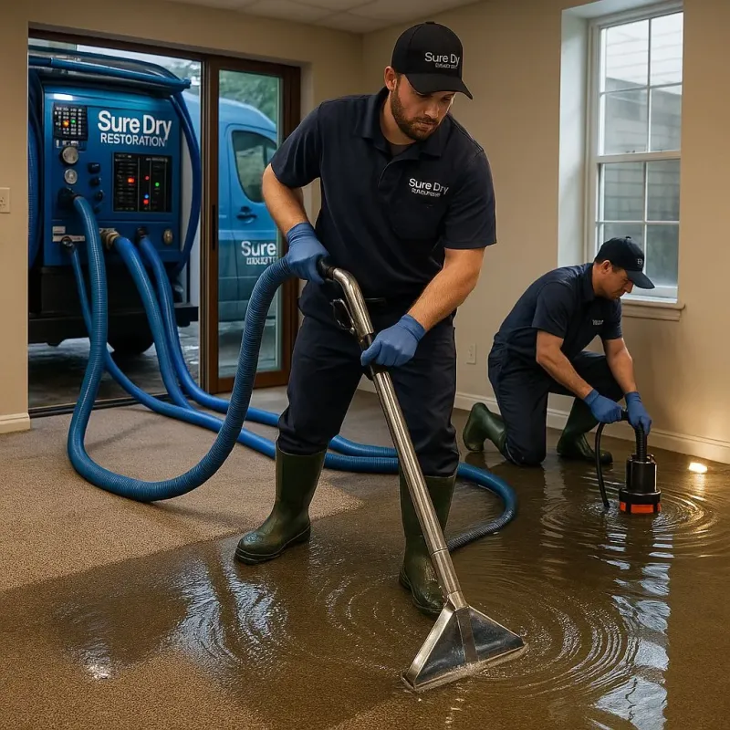Water Extraction and Removal process in Saint Paul, TX